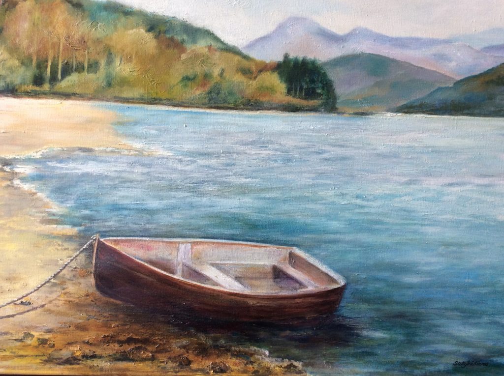 Ennerdale painting by Sally Williams